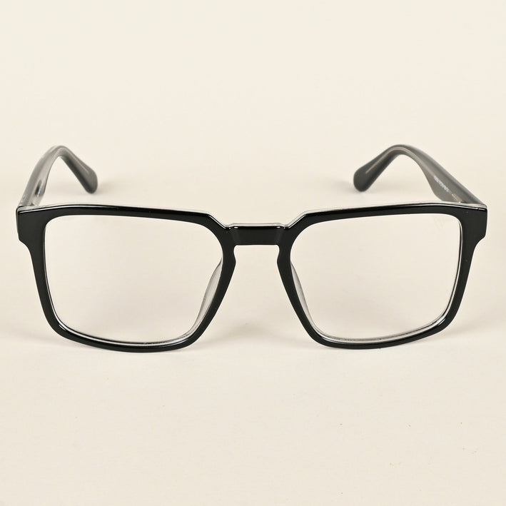 Voyage Shine Black Square Eyeglasses for Men & Women - MG4921-C1