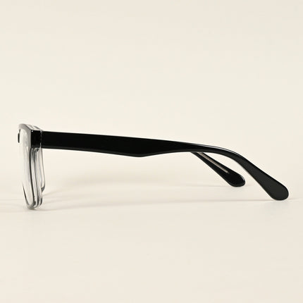 Voyage Shine Black Square Eyeglasses for Men & Women - MG4921-C1