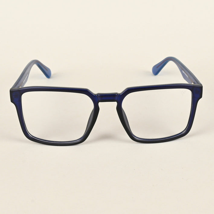 Voyage Navy Blue Square Eyeglasses for Men & Women - MG4925-C5