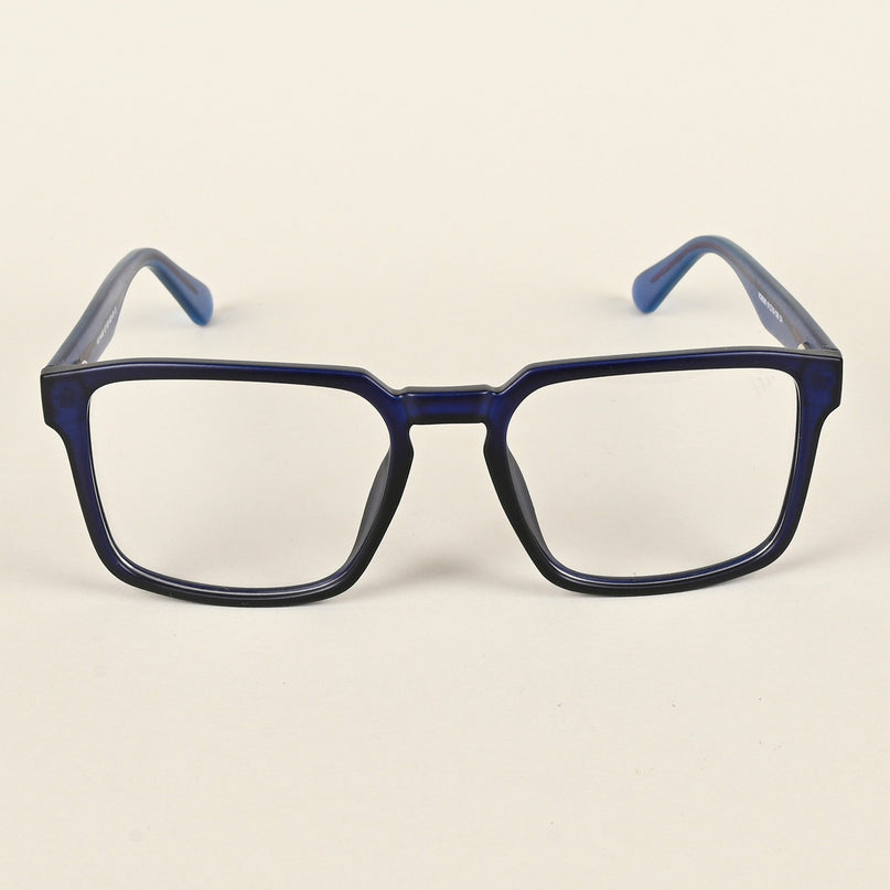 Voyage Navy Blue Square Eyeglasses for Men & Women - MG4925-C5