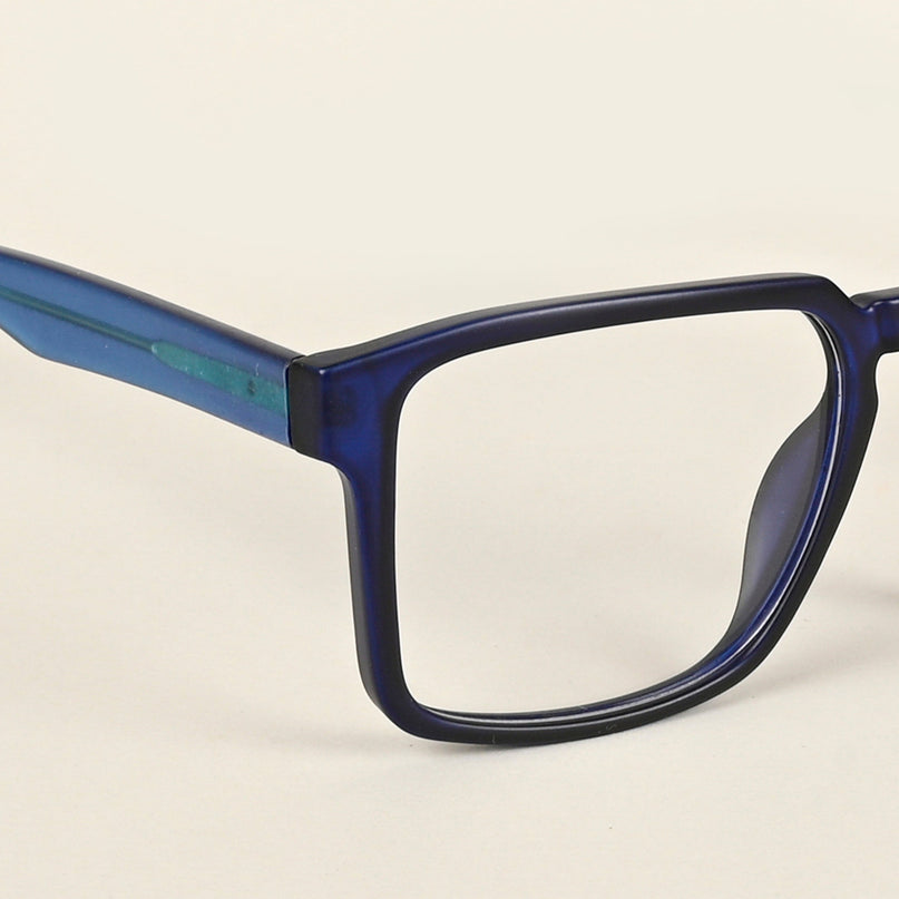 Voyage Navy Blue Square Eyeglasses for Men & Women - MG4925-C5