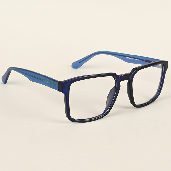 Voyage Navy Blue Square Eyeglasses for Men & Women - MG4925-C5
