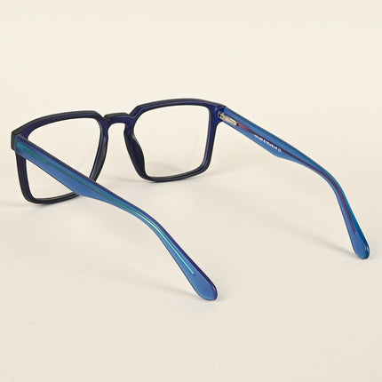 Voyage Navy Blue Square Eyeglasses for Men & Women - MG4925-C5