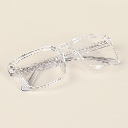 Voyage Transparent Square Eyeglasses for Men & Women - MG4923-C3
