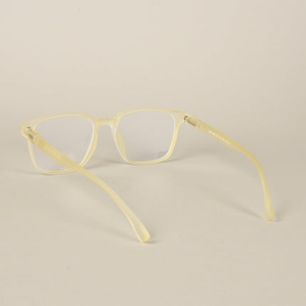 Voyage Air Yellow Square Eyeglasses for Men & Women - MG4547