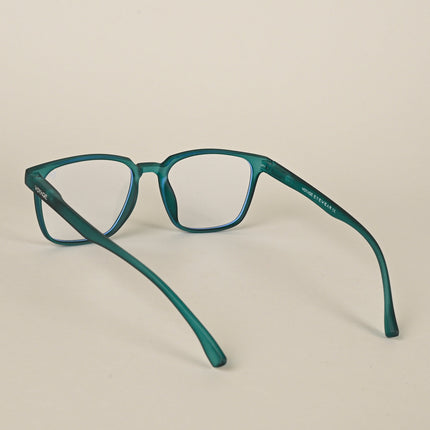 Voyage Air Green Square Eyeglasses for Men & Women - MG4548