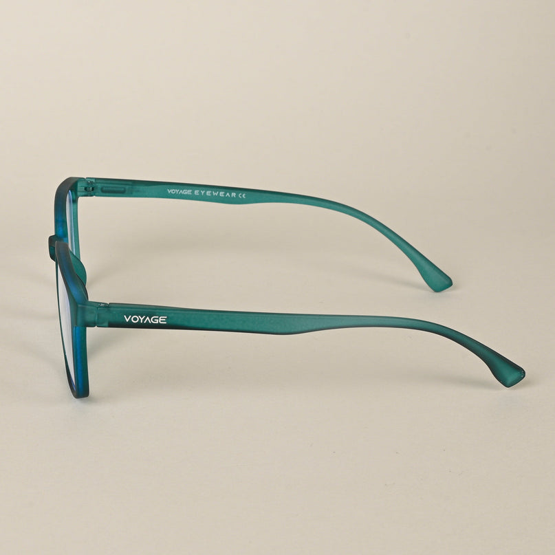 Voyage Air Green Square Eyeglasses for Men & Women - MG4548