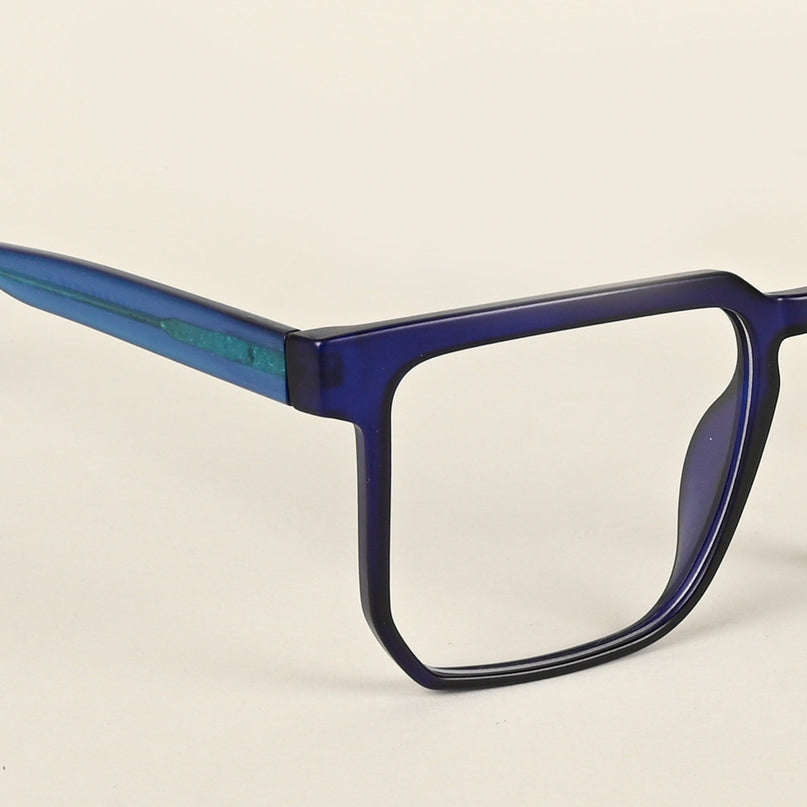 Voyage Navy Blue Square Eyeglasses for Men & Women - MG4910-C5