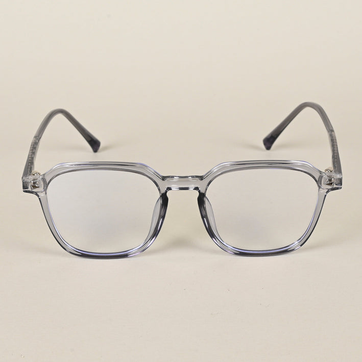 Voyage Air Light Grey Square Eyeglasses for Men & Women - MG4589-C2
