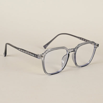 Voyage Air Light Grey Square Eyeglasses for Men & Women - MG4589-C2