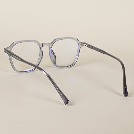 Voyage Air Light Grey Square Eyeglasses for Men & Women - MG4589-C2