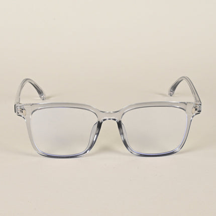 Voyage Air Transparent Square Eyeglasses for Men & Women - MG4595-C3
