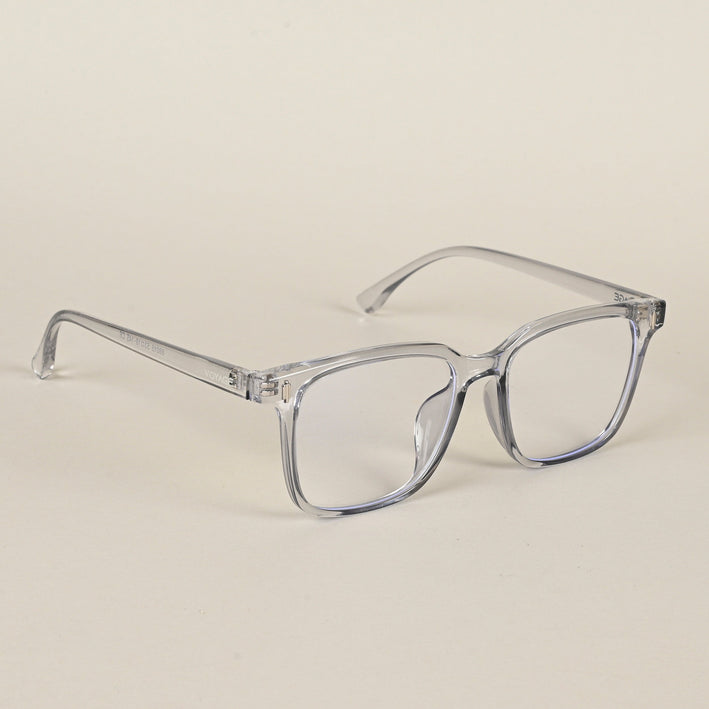 Voyage Air Transparent Square Eyeglasses for Men & Women - MG4595-C3