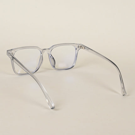 Voyage Air Transparent Square Eyeglasses for Men & Women - MG4595-C3
