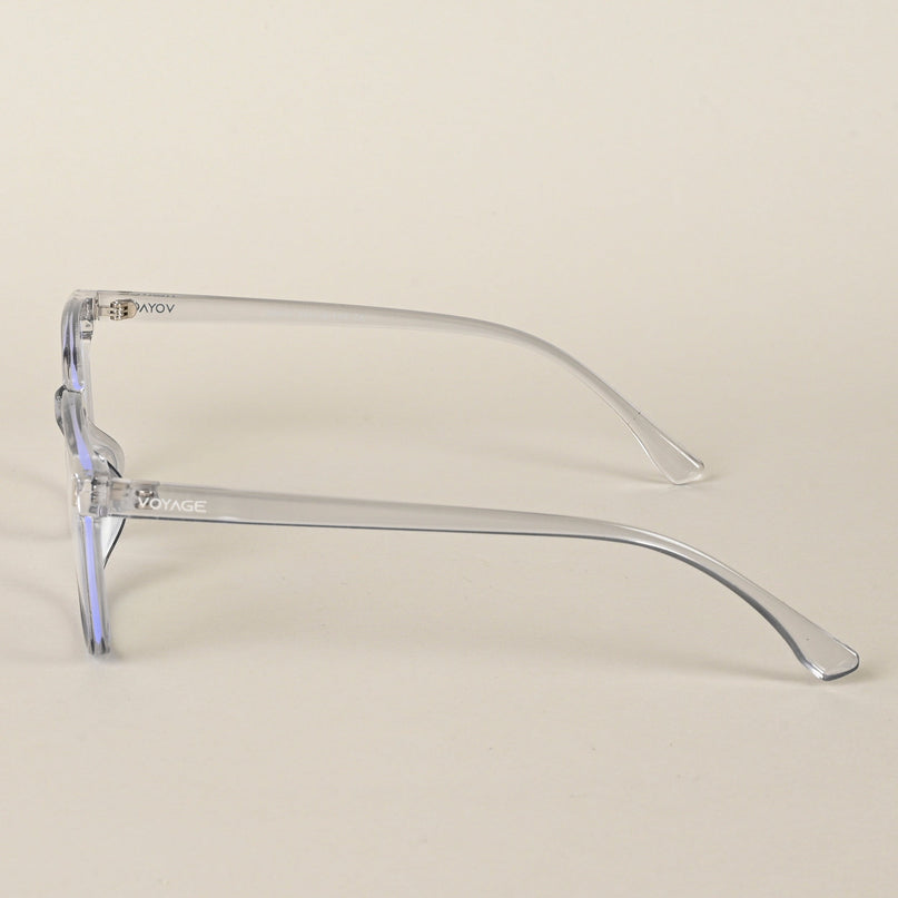 Voyage Air Transparent Square Eyeglasses for Men & Women - MG4595-C3
