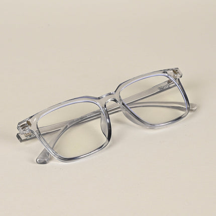 Voyage Air Transparent Square Eyeglasses for Men & Women - MG4595-C3