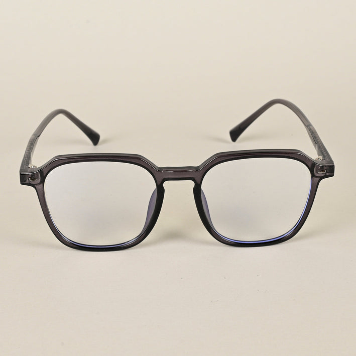 Voyage Air Grey Square Eyeglasses for Men & Women - MG4587-C3