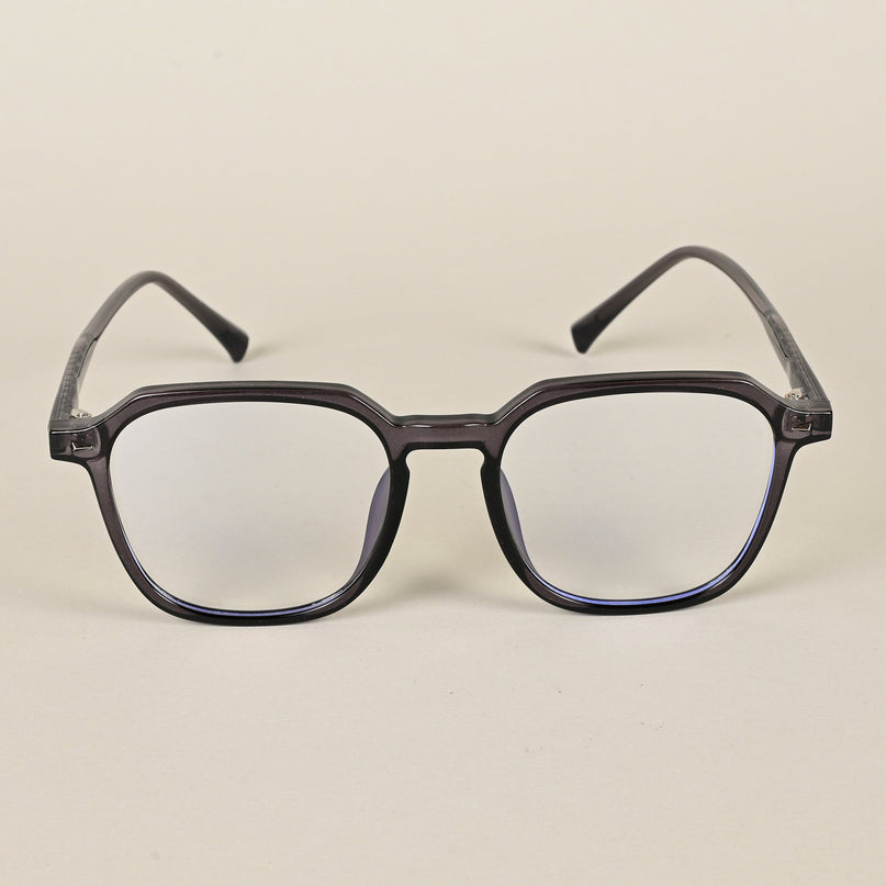 Voyage Air Grey Square Eyeglasses for Men & Women - MG4587-C3