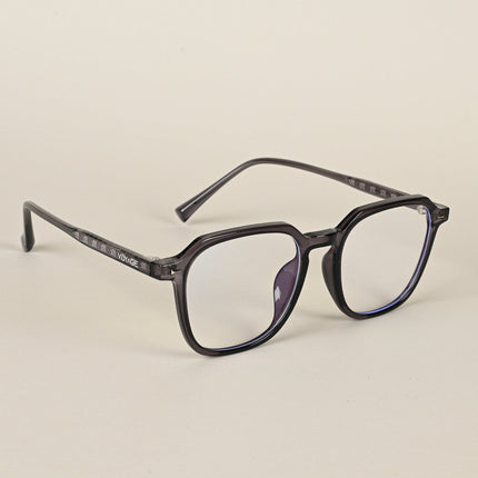 Voyage Air Grey Square Eyeglasses for Men & Women - MG4587-C3