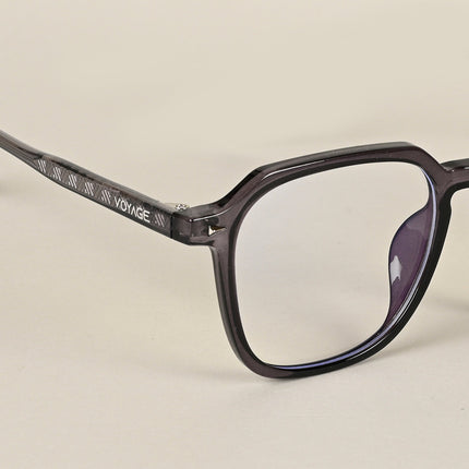 Voyage Air Grey Square Eyeglasses for Men & Women - MG4587-C3