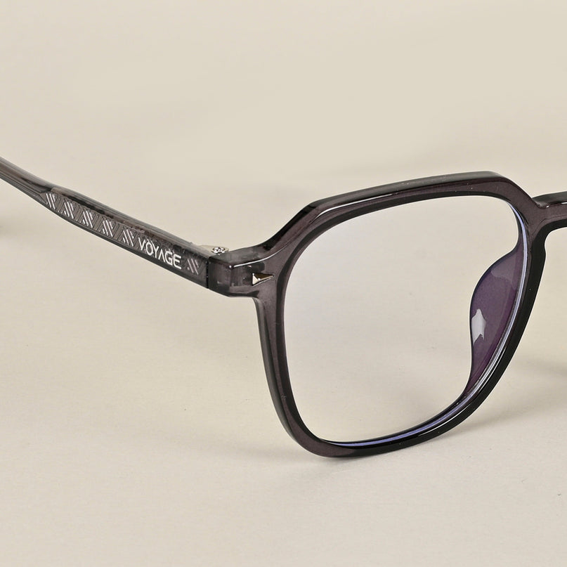 Voyage Air Grey Square Eyeglasses for Men & Women - MG4587-C3