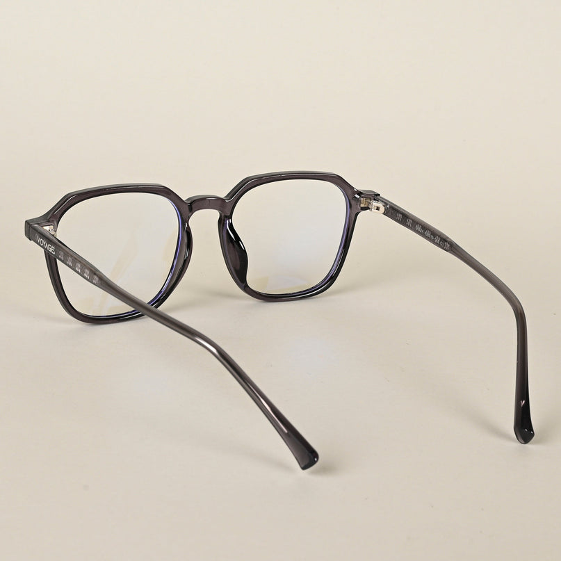 Voyage Air Grey Square Eyeglasses for Men & Women - MG4587-C3