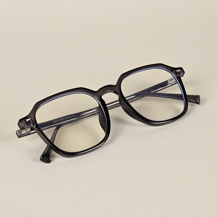 Voyage Air Grey Square Eyeglasses for Men & Women - MG4587-C3