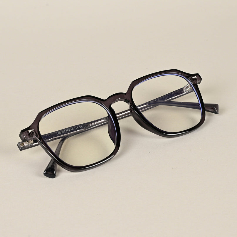 Voyage Air Grey Square Eyeglasses for Men & Women - MG4587-C3
