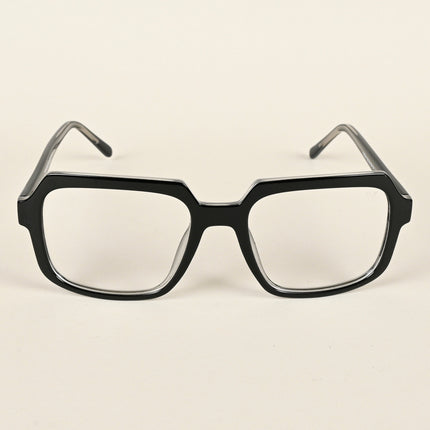 Voyage Shine Black Square Eyeglasses for Men & Women - MG4901-C1