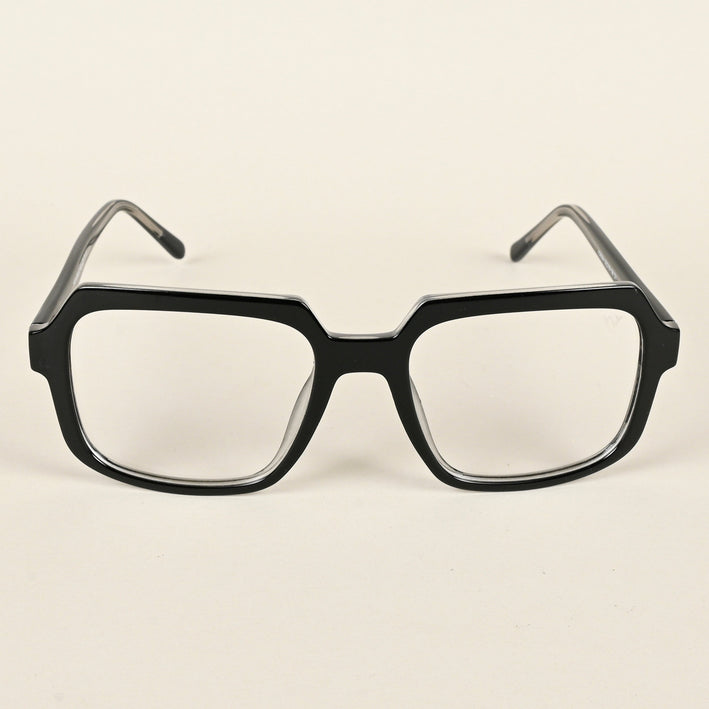 Voyage Shine Black Square Eyeglasses for Men & Women - MG4901-C1