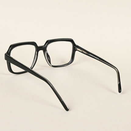 Voyage Shine Black Square Eyeglasses for Men & Women - MG4901-C1