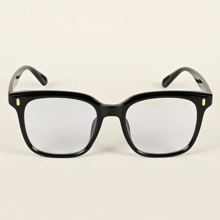 Voyage Air Shine Black Square Eyeglasses for Men & Women - MG4849-C1