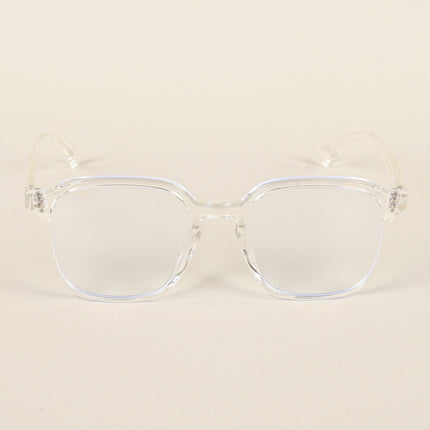 Voyage Air Transparent Square Eyeglasses for Men & Women - MG4869-C4