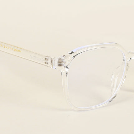Voyage Air Transparent Square Eyeglasses for Men & Women - MG4869-C4