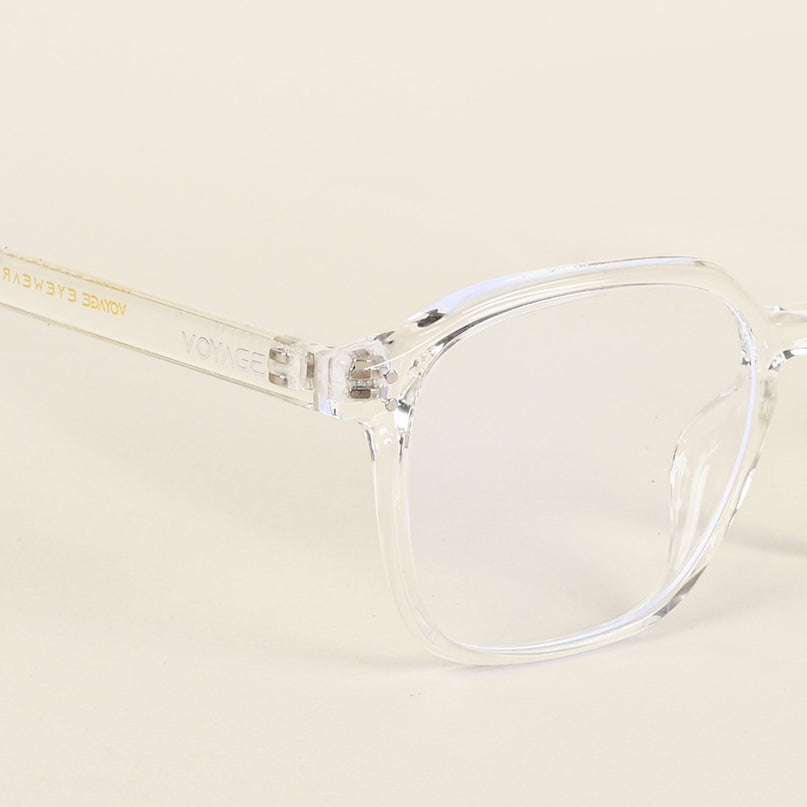 Voyage Air Transparent Square Eyeglasses for Men & Women - MG4869-C4