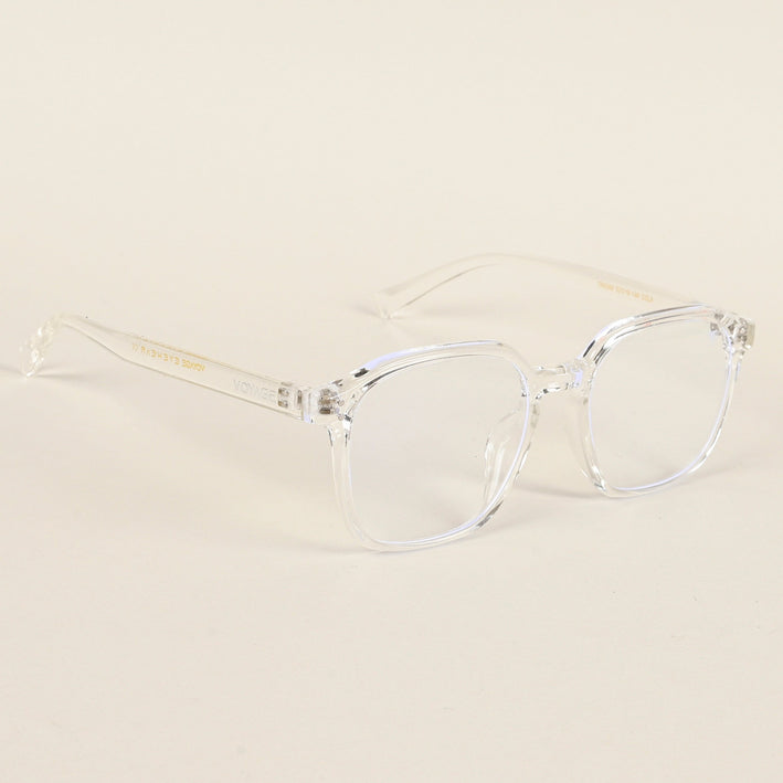 Voyage Air Transparent Square Eyeglasses for Men & Women - MG4869-C4