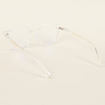 Voyage Air Transparent Square Eyeglasses for Men & Women - MG4869-C4