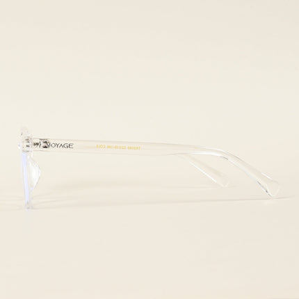 Voyage Air Transparent Square Eyeglasses for Men & Women - MG4869-C4