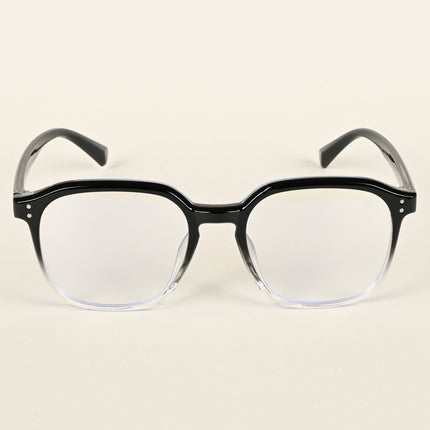 Voyage Air Black & Transparent Square Eyeglasses for Men & Women - MG4870-C5