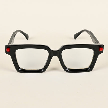 Voyage Goat Shine Black Square Eyeglasses for Men & Women - MG4878-C2