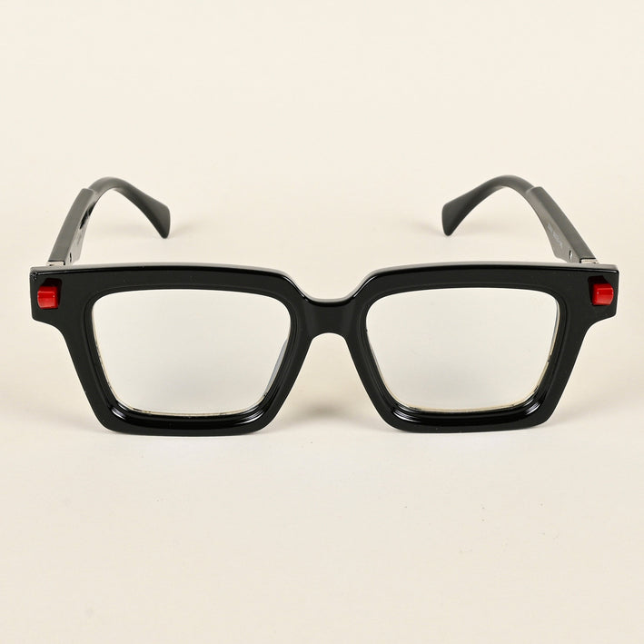 Voyage Goat Shine Black Square Eyeglasses for Men & Women - MG4878-C2