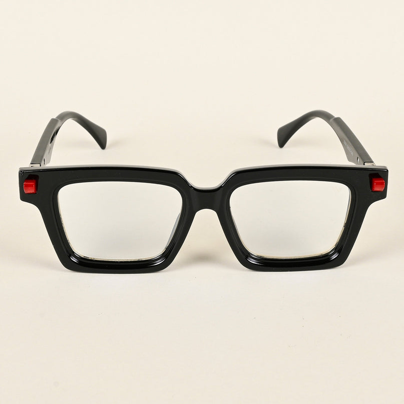 Voyage Goat Shine Black Square Eyeglasses for Men & Women - MG4878-C2