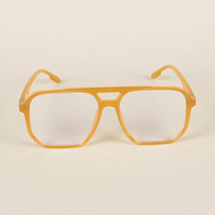 Voyage Maverick Orange Wayfarer Eyeglasses for Men & Women - MG5006-C4