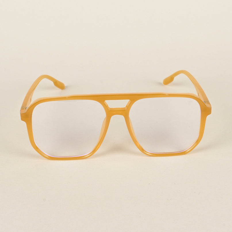 Voyage Maverick Orange Wayfarer Eyeglasses for Men & Women - MG5006-C4