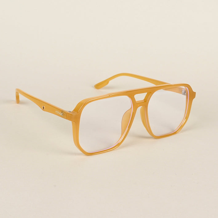 Voyage Maverick Orange Wayfarer Eyeglasses for Men & Women - MG5006-C4