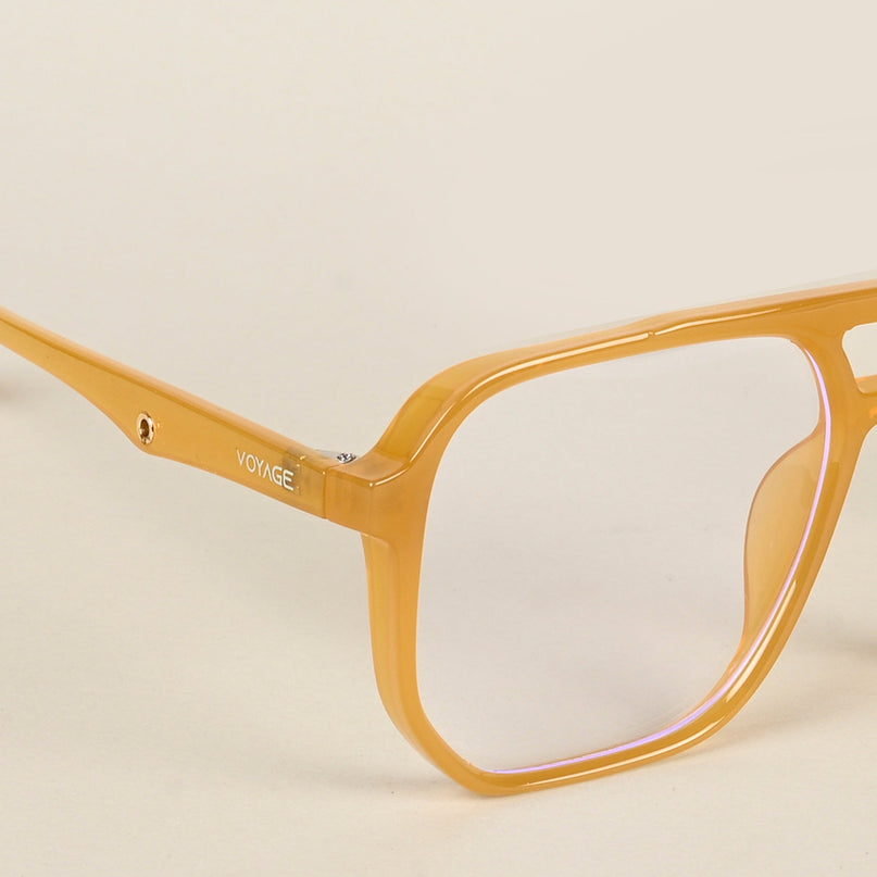 Voyage Maverick Orange Wayfarer Eyeglasses for Men & Women - MG5006-C4