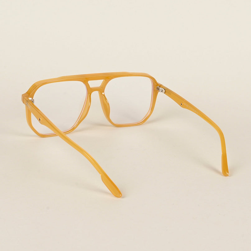 Voyage Maverick Orange Wayfarer Eyeglasses for Men & Women - MG5006-C4