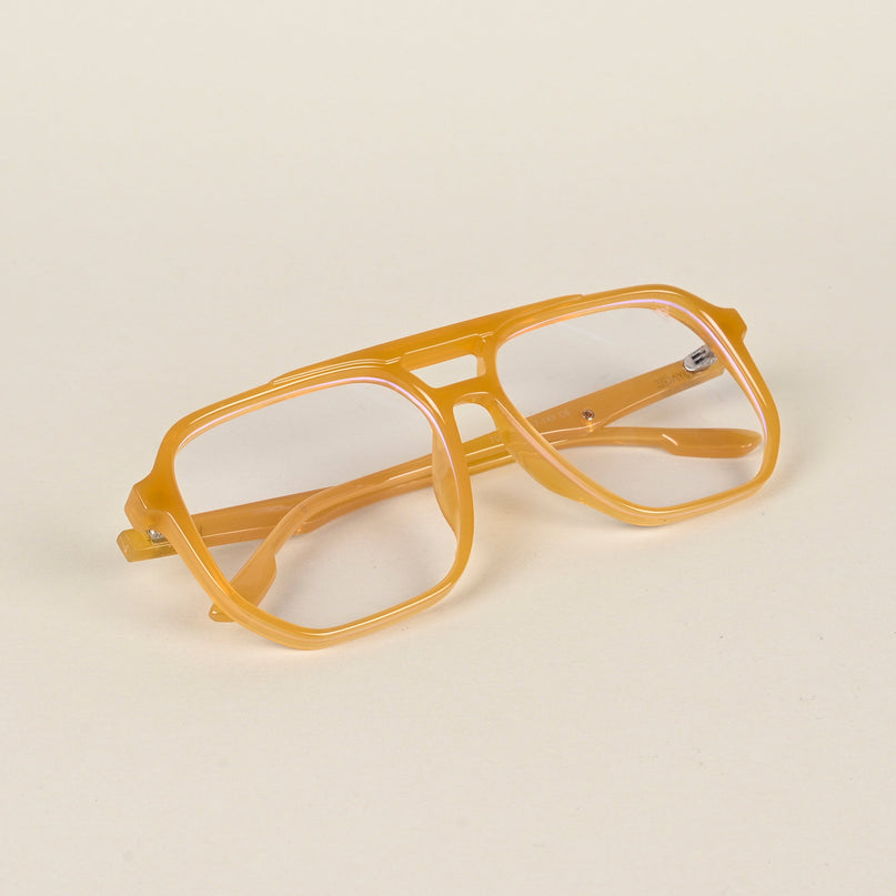 Voyage Maverick Orange Wayfarer Eyeglasses for Men & Women - MG5006-C4