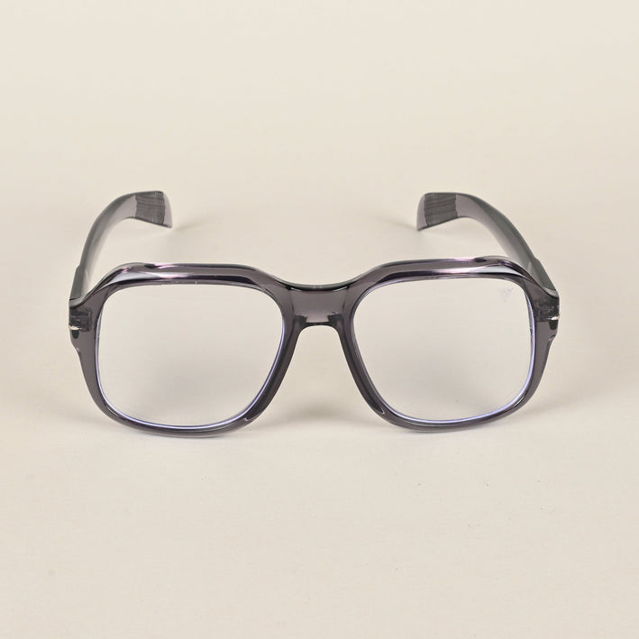 Voyage Transparent Light purple Square Eyeglasses for Men & Women - MG4995-C4