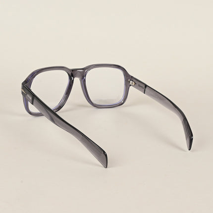 Voyage Transparent Light purple Square Eyeglasses for Men & Women - MG4995-C4